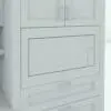 Close-up of the built-in Revit microwave in the traditional Revit kitchen family.
