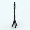 Antique Revit Coat Rack Family rendered with a dark wood color.