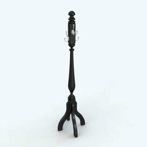Antique Revit Coat Rack Family | Blackbee3D