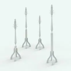 Antique Revit Coat Rack Family | Blackbee3D