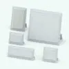 Classic Revit Picture Frame Family in different sizes to showcase their parametric behavior.
