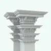 Complex Crown Molding Revit Decoration Family in different parametric sizes to highlight its flexibility. Ideal for residential, commercial or opulent hospitality Revit projects, this molding will transform your spaces in a few clicks. Get this decoration Revit family now and set yourself apart from the crowd.