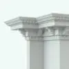 Complex Crown Molding Revit Decoration Family. Ideal to make your projects stand out and give them a lot more visual appeal than what the simple Revit wall sweep can provide. With a lot of parameters to change to make it even more unique, this line-based family Revit model will transform your 3D renderings from simple to outstanding. Don't wait any longer and get this decoration Revit family now!