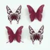 Butterflies Wall Decoration Revit Family. This Revit family is fully parametric and easy to use.