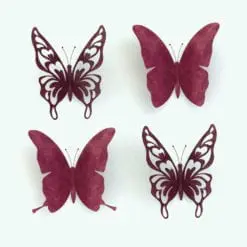 Butterflies Wall Decoration Revit Family. This Revit family is fully parametric and easy to use.