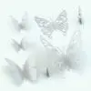 Butterflies Wall Decoration Revit Family size and shape variations to showcase the parametric flexibility.