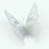 Butterflies Wall Decoration Revit Family rendered in AO.
