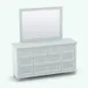 Revit dresser family rendered in AO.
