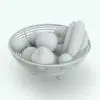 Fruit Holder Decoration Revit Family rendered in AO.