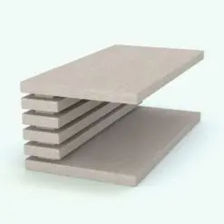 Revit Family / 3D Model - Multilayered Multipurpose Table Rendered in Revit