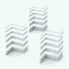 Customizable Revit Wall Sweep Families - Chair Rails Pack 1 size variations where you can see how flexible and adaptable they are.