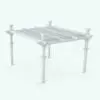 Classic Pergola Revit Family rendered in AO.
