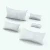 Rectangular Cushion Revit Family in different sizes to showcase its parametric flexibility. This decoration Revit family is a must have in your families collection.