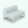 Top boards sectional sofa Revit family, which is part of the Top Boards Outdoor Furniture Revit Families Set.