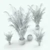 Areca Palm Revit Plant Family in different sizes and configurations to showcase its parametric flexibility. All our Revit plants will allow you to turn on/off the plants and the pots, so you can mix and match to your taste. Don't wait any longer, get any of our high-quality Revit plants today and elevate your Revit projects to new heights.