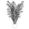 Areca palm AutoCAD block in front view.