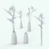 Bird of Paradise Revit Flowers Family show in different sizes and configurations to showcase its parametric flexibility. Ideal for elegant and sophisticated interior design projects, this Revit plant will make your renders look finished. Add this Revit flowers family to your cart today and see for yourself.