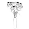 Revit Family / 3D Model - Black Eyed Susan - Revit and AutoCAD Front View