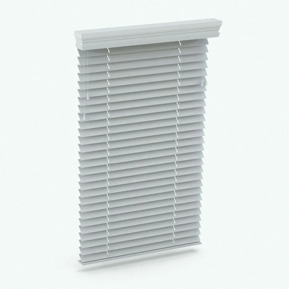 Revit Family / 3D Model - Revit Blinds With Top Molding Perspective Revit Blinds With Top Molding in 3D and rendered in black and white (ambient occlusion style) to showcase the shapes and details better. This family is fully parametric, easy to use and ready to render!. Just load it into your project, select the materials (or use the provided ones with this Revit family_) and hit the render button for instant results. Ideal for modern to traditional spaces, this Revit blinds family will make your 3D renderings stand out in just a few clicks.