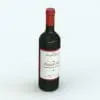 Standalone Wine Bottle Revit Family rendered in full color and showcasing the red wine option. This family is fully parametric and it includes two different bottles of wine (white and red) to suit your design aesthetic. This family is part of our free Revit families category, so feel free to get it now and use it in any of your projects. Don't wait any longer and download this Standalone Wine Bottle Revit Family today.