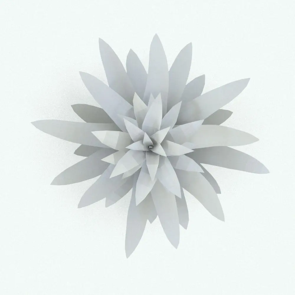 Revit Family / 3D Model - Bromeliad Revit Plant Family Top View Bromeliad Revit Plant Family in top view and rendered in black and white (ambient occlusion style) to showcase the details better. Ideal for living rooms, kitchens, porches, outdoors and more, this Revit plant will make your renders look finished! And the best part is that it is part of our FREE Revit families category, so download it today and be part of the Blackbee3D family. No credit card required.