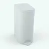 3D Butterfly Lid Trash Can Revit Family without any materials (ambient occlusion style) to see the details better. While this image doesn't show any materials, this Revit kitchen accessory family comes with pre-configured materials so you just have to insert it, select the materials and hit the render button.