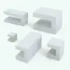 Side table Revit family in different sizes and configurations to showcase its parametric behavior. This family includes the textures shown on the main image of this product, so you can insert them into your project, load the textures and hit the render button for instant results. Get this side table Revit family along with the coffee table to make your spaces stand out.
