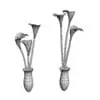 Revit Family / 3D Model - Calla Lilies 3D Max/FBX Wireframe Mesh. This product includes two different meshes for 3D Max.