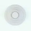 Classic Candle Holder Decoration Revit Family in top view and rendered in AO.