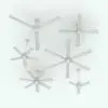 Minimalist Modern Revit Ceiling Fan in different sizes and configurations to showcase its parametric flexibility. Ideal for modern and contemporary spaces, this Revit ceiling fan will make your spaces feel finished and elegant. Get it now and see for yourself.