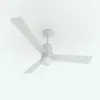Minimalist Modern Revit Ceiling Fan in 3D and rendered without any materials to showcase the shapes better. Ideal for living rooms, bedrooms, hotels and more, this fully parametric, and easy to use Revit ceiling fan is the perfect complement to your Revit designs.