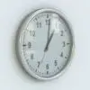 3D School Clock Revit Family rendered in full color.