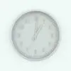 3D School Clock Revit Family rendered in ambient occlusion mode. This decoration Revit family is ideal for schools, hallways, office spaces and more.