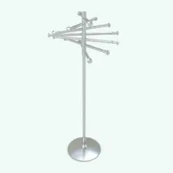 DNA Coat Rack Revit Family rendered in stainless steel material. This family is fully parametric.