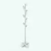 Leaves Coat Rack Revit Family rendered without materials to see details better, but you can use the provided materials to render.