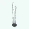 Coat Rack Loops Decoration Revit Family rendered with a black base and stainless steel metal. This decoration Revit family is ideal for hallways, mud rooms, bedrooms and more.