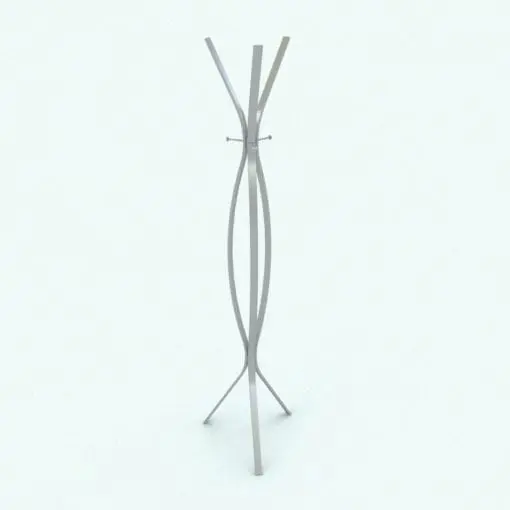 Waves Coat Rack Revit Family | Blackbee3D
