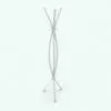 Waves Coat Rack Revit Family rendered without materials to show details. This decoration Revit family is ideal for mud rooms, hallways, living rooms, office spaces and more.