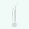 Y Coat Rack Revit Family rendered without materials to show the details better. This decoration Revit family is ideal for mud rooms, hallways, offices and any other space where you want to add a touch of contemporary to it.