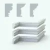 Revit Wall Sweep Crown Molding Profiles - Pack 7 shown in cross-section and in 3D views side by side. Ideal for commercial, residential or hospitality designs, these Revit wall profiles will certainly elevate your Revit renders in no time!