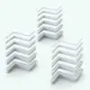 Revit Wall Sweep Crown Molding Profiles in different sizes and rendered in black and white to show the shapes better. Don't wait any longer and take your renders to the next level by adding these luxurious Revit Wall Sweep Crown Molding Profiles to them! They will certainly make heads turn.