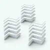 Refined Crown Moldings for Revit in different sizes to showcase their parametric flexibility. Don't waste any more time with simple crown moldings, get this pack of Refined Crown Moldings for Revit and take your 3D renderings to the next level