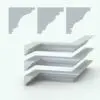 Cross-sectional view of three ornamental Revit sweep crown molding profiles and a 3D ambient occlusion render from Pack 3. Ideal for all sorts of projects, from commercial to residential, these Revit wall sweeps will make your renders look luxurious.