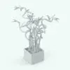Curly Bamboo Revit Plant Family in 3D and rendered without any materials to showcase the shapes better. This Revit family is fully parametric, easy to use and ready to render. Just load it into your Revit project, select the size you need and hit the render button for instant results. Don't wait any longer and streamline your workflow with this Curly Bamboo Revit Plant Family today.