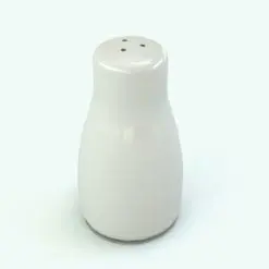 3D Curved Shakers Decoration Revit Family rendered in a white ceramic material. This Revit family is fully parametric and ready to be rendered in your projects.