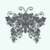 Deco Butterfly Wall Decor Revit Family rendered in a black matte finish. This family is fully parametric and it will allow you to change the size of it to fit your wall/project requirements. Ideal to add a touch of modern to your projects, this wall decor Revit family will make your spaces stand out.