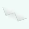 Door Panels Revit Folding Partition Family in top view and rendered without materials to show details. Ideal for interior design projects where a space needs to be softly divided, this Revit folding partition family will do the trick and make your spaces look finished. Get it now and see for yourself.