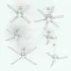 Elegant Revit Ceiling Fan Family in different sizes and configurations to showcase its parametric flexibility. As you can see on the image, the number of blades, the drop from the ceilings and and even the length of the blades can be configured to make it blend seamlessly with your project. Get this Elegant Revit Ceiling Fan Family today and elevate you projects to new heights