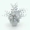 Eucalyptus Revit Planting Family in 3D and rendered in black and white (ambient occlusion style) to show the shapes better. This family is fully parametric, easy to use and ready to render. Just load it into your Revit project, select the size you need and hit the render button for instant results. Transform your spaces today with this amazing-looking Eucalyptus Revit Planting Family.