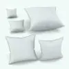 Euro Revit Pillow With Piping in different sizes and angles to showcase its parametric flexibility. This family is very easy to use and it comes with the materials shown on the main image of this product, so you can insert it into your Revit project, load the textures and hit the render button!. Don't waste any more time and get this Euro Revit Pillow With Piping today!